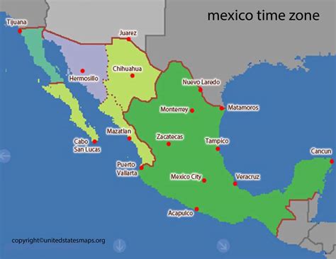 Time Zone in Ciudad de México, Mexico .